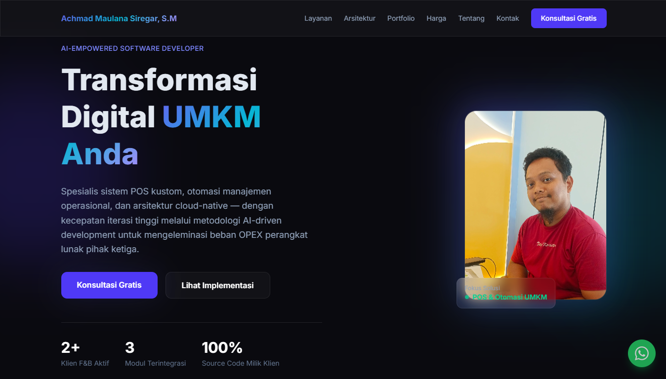 Personal Branding Landing Page